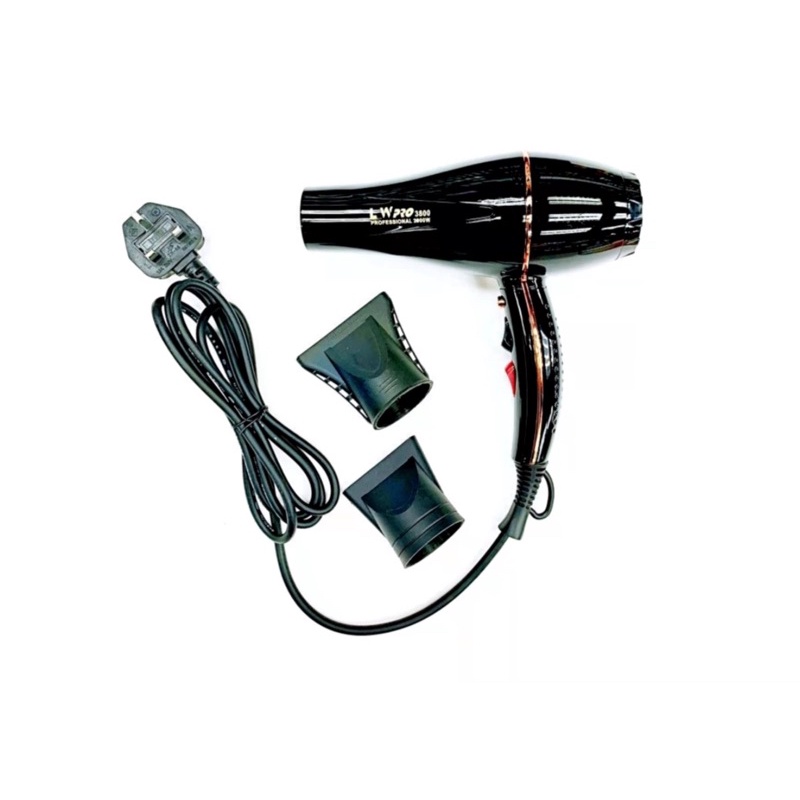 Lw Pro 3800 Professional Ionic Hairdryer