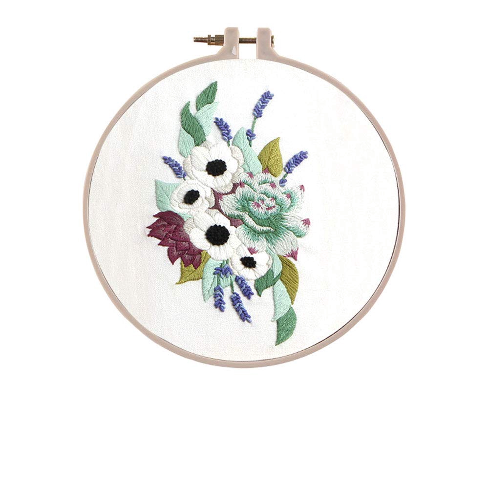 Cross Stitch Needlework Kits Embroidery Starter Kit For Beginner 1 Set Creative