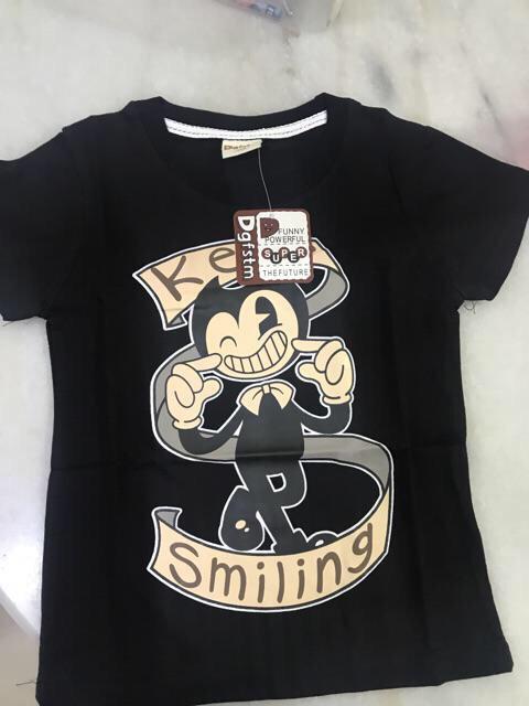 Bendy And The Ink Machine Short Sleeve T Shirt Kids Roblox - 