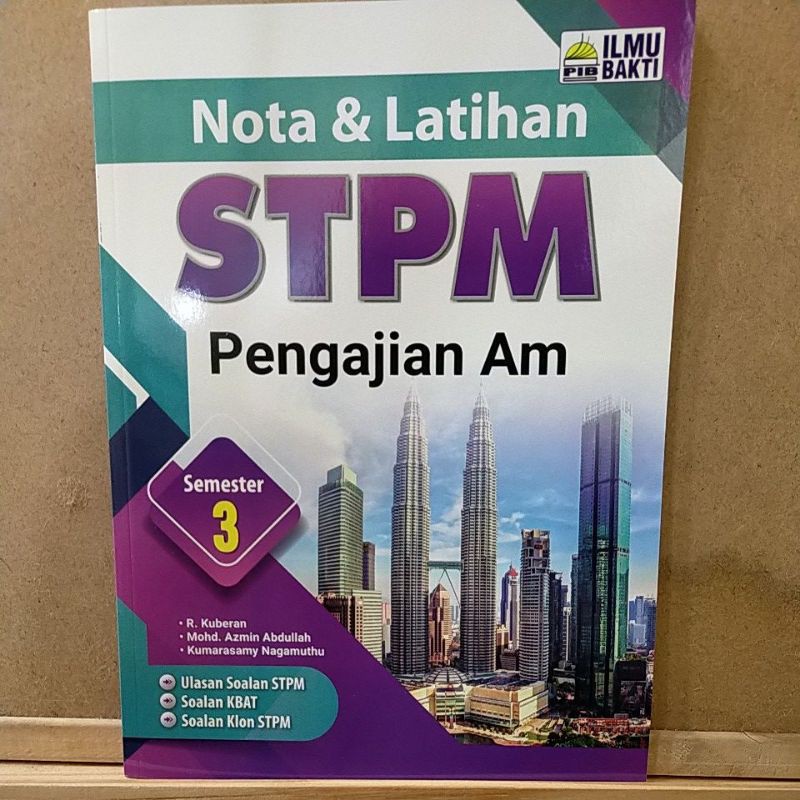 Buy Nota Latihan Stpm Pengajian Am Semester 3 Seetracker Malaysia