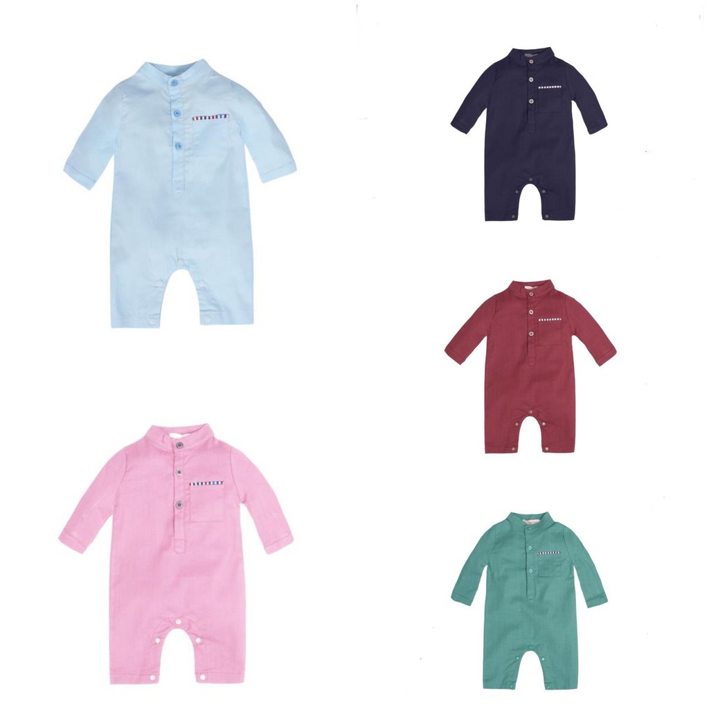 COOLELVES Baby  Raya Rompers Baju  Melayu  Baby  Boy  Shopee 