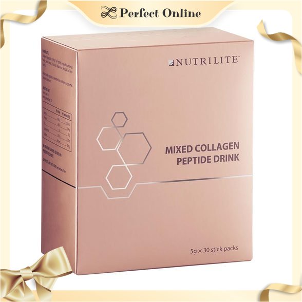 [Ready stock] Nutrilite Mixed Collagen Peptide Drink (1 box 30sticks