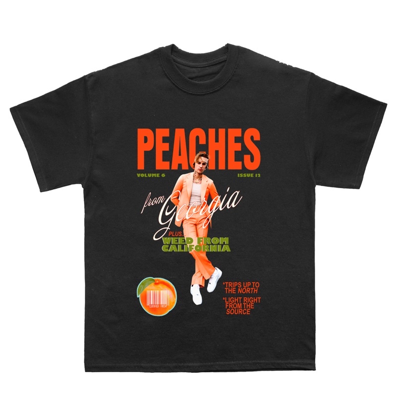 PEACHES MAGAZINE JUSTIN BIEBER MERCHANDISE