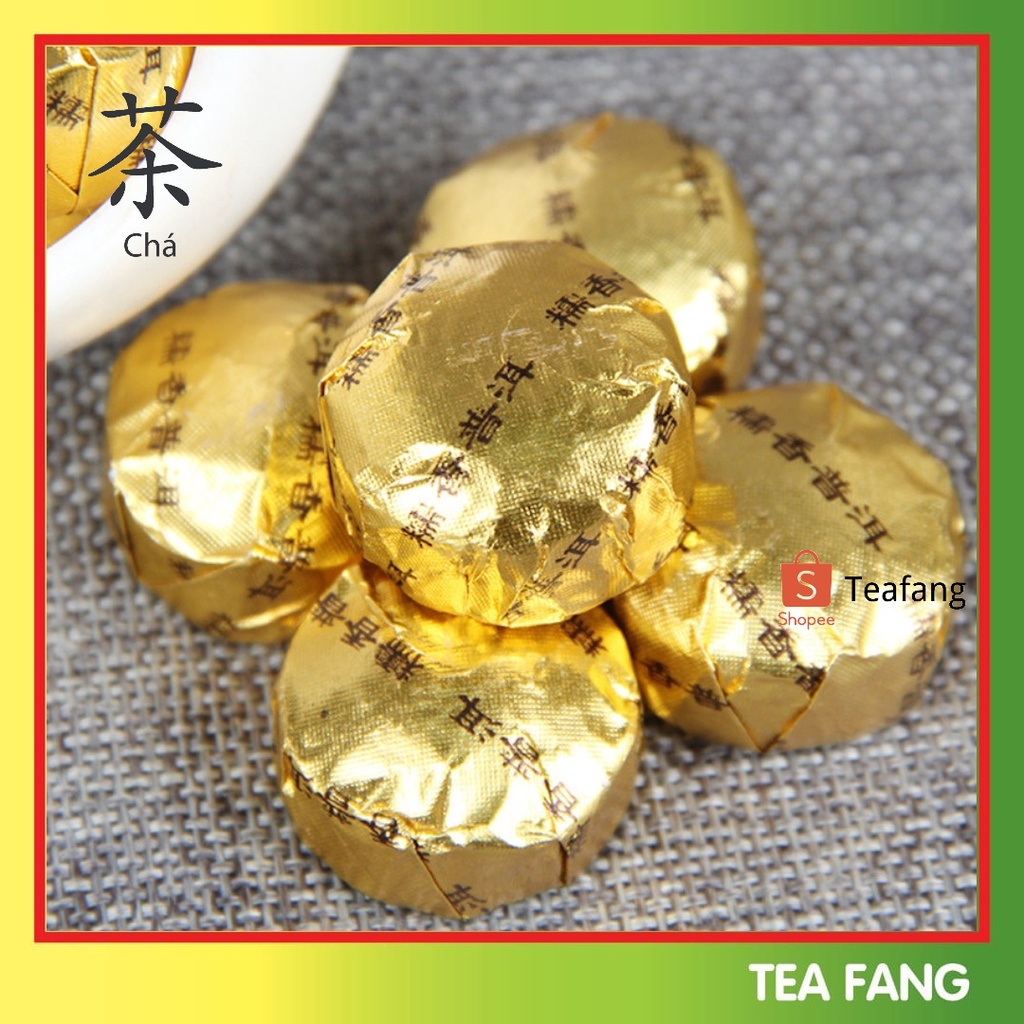 ❤️BUY 100pcs FREE 10pcs❤️（糯香普洱熟茶） 浓香 糯米香普洱小沱茶 糯香茶叶迷你熟沱 糯米香普洱茶 / Chinese Tea ( Nuo Xiang Pu Er Shou Cha )