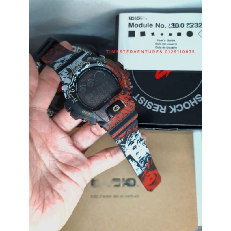 Buy Gshock Dw6900 One Piece 1 1 Custom Men Digital Watch Seetracker Malaysia