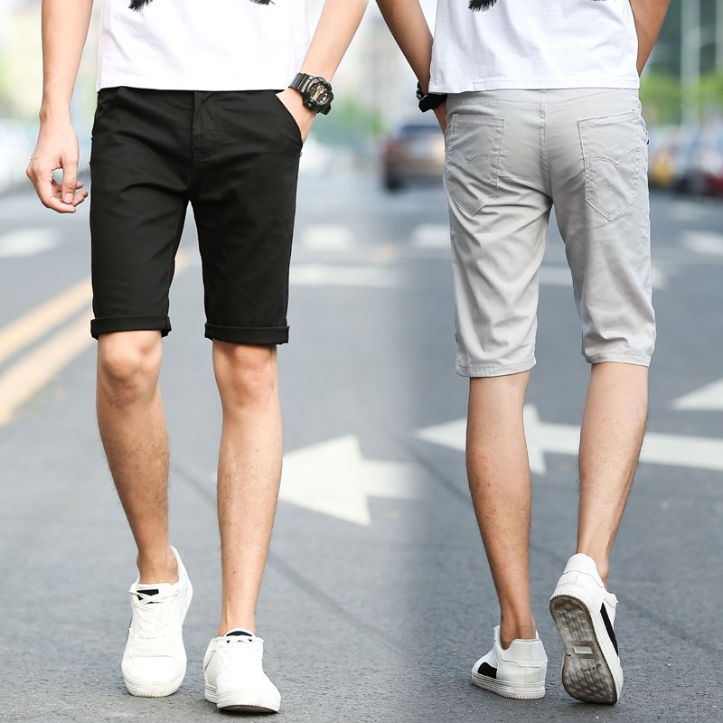 black short pants men