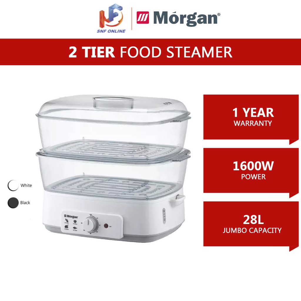Food Steamer 2 Tier Nutristeam (28 L) MFS29 MFS29(BK) MFS29