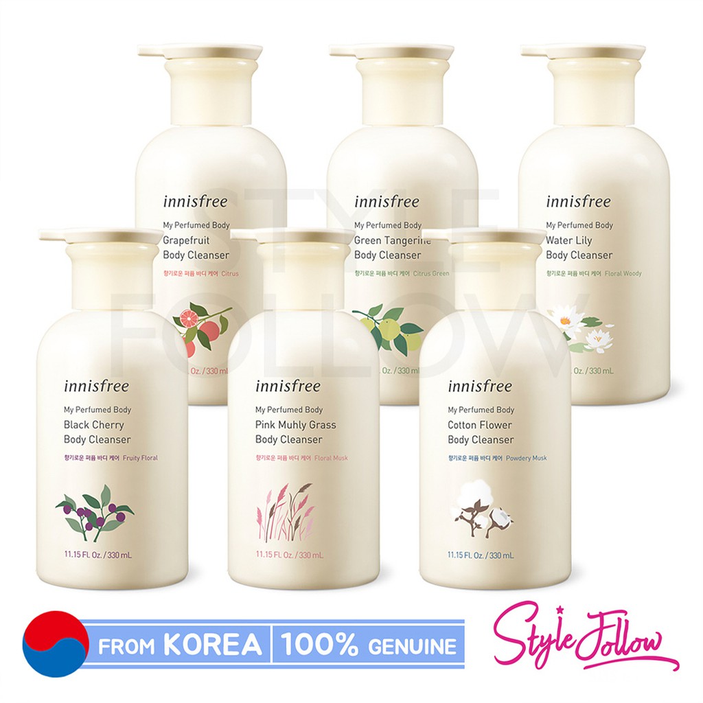 innisfree cotton flower body cleanser
