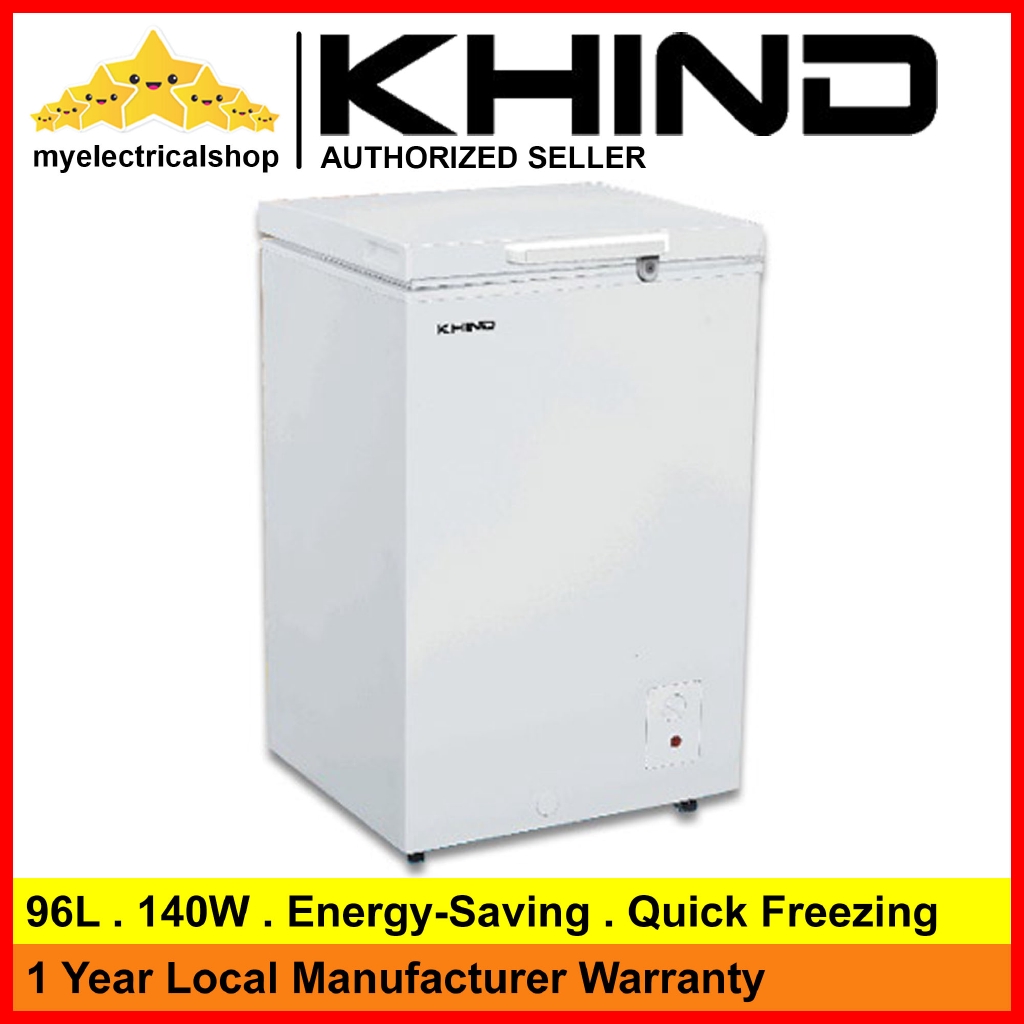 Khind FZ99 Chest Freezer (99L) Shopee Malaysia