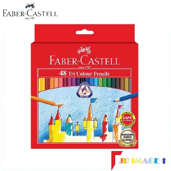 Faber Castell Colors Pencils [Set Of 48 Colors] [Faber Castell Tri