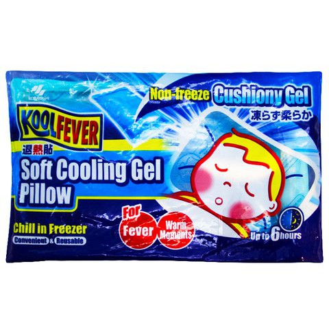 kool fever gel pillow