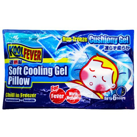 kool fever gel pillow