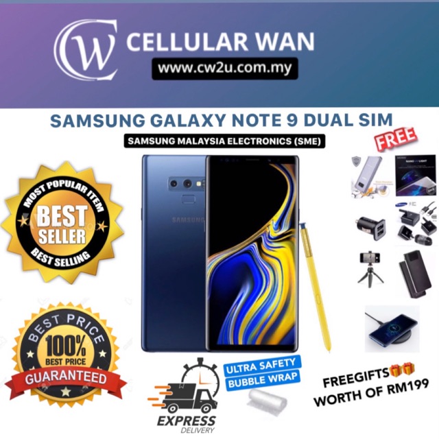 SAMSUNG NOTE 9 6+128GB SME (100% ORIGINAL MALAYSIA SET ...