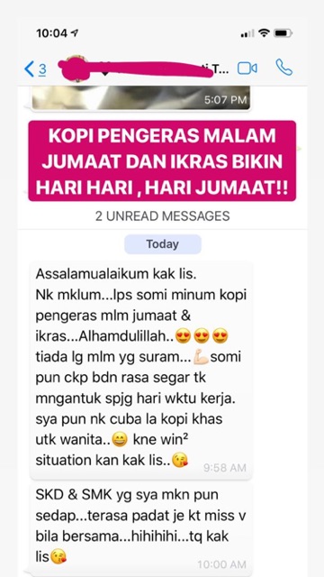 Kopi Pengeras Malam Jumaat Ready Stock Shopee Malaysia