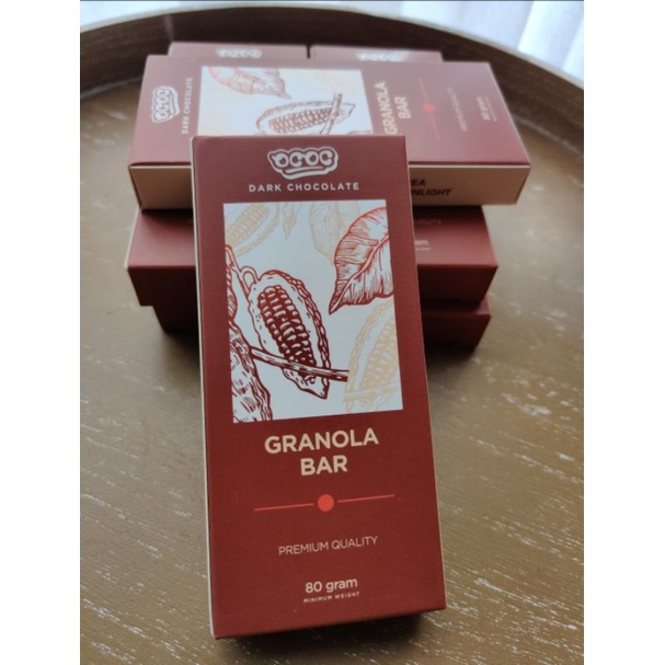 (Ready Stock) Granola Bar Dark Chocolate OCOC Shopee Malaysia
