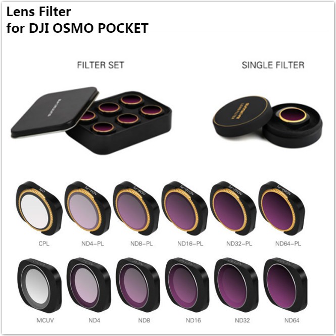 dji osmo pocket nd filter