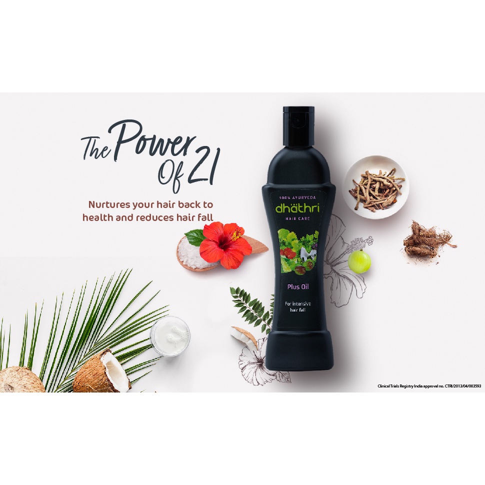 Dhatri Hair Care Plus Herbal Hair Oil, An Ayurvedic Medication For Intense  Hair Fall (100ml) | Shopee Malaysia