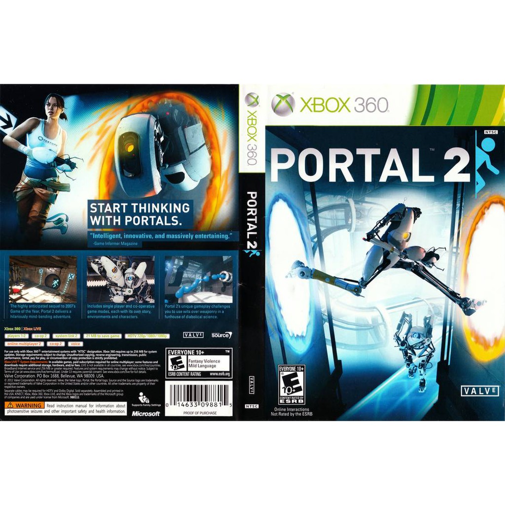 portal 1 xbox