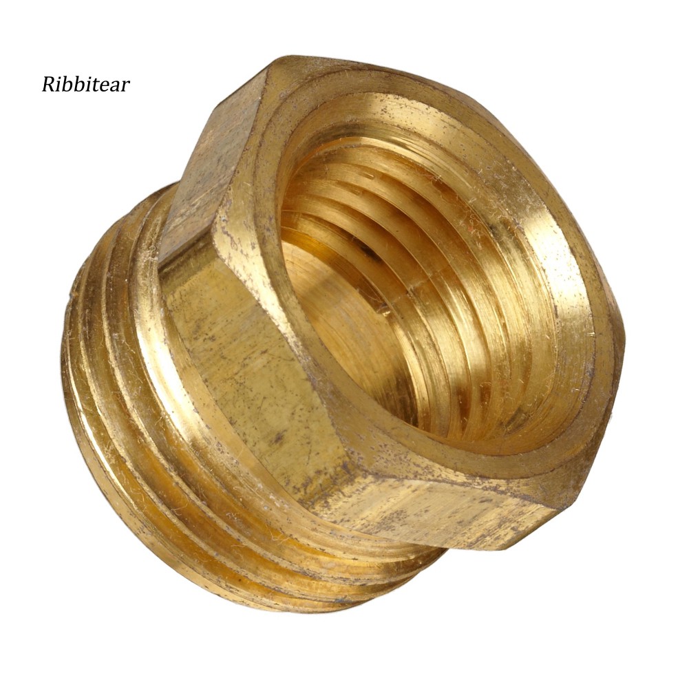 Rib Durable Metal Brass 3 4 Inch Male To 1 2 Inch Female Pipe Fitting Adapter Screw Shopee Malaysia