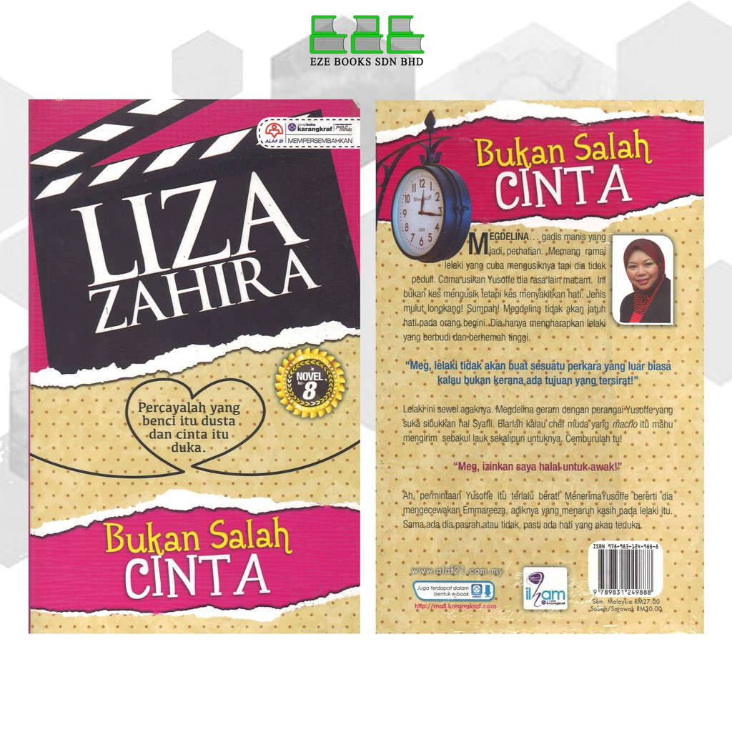 (EZE) NOVEL MELAYU BARU (CHAT US FOR % VOUCHER) - ABJAD A-B