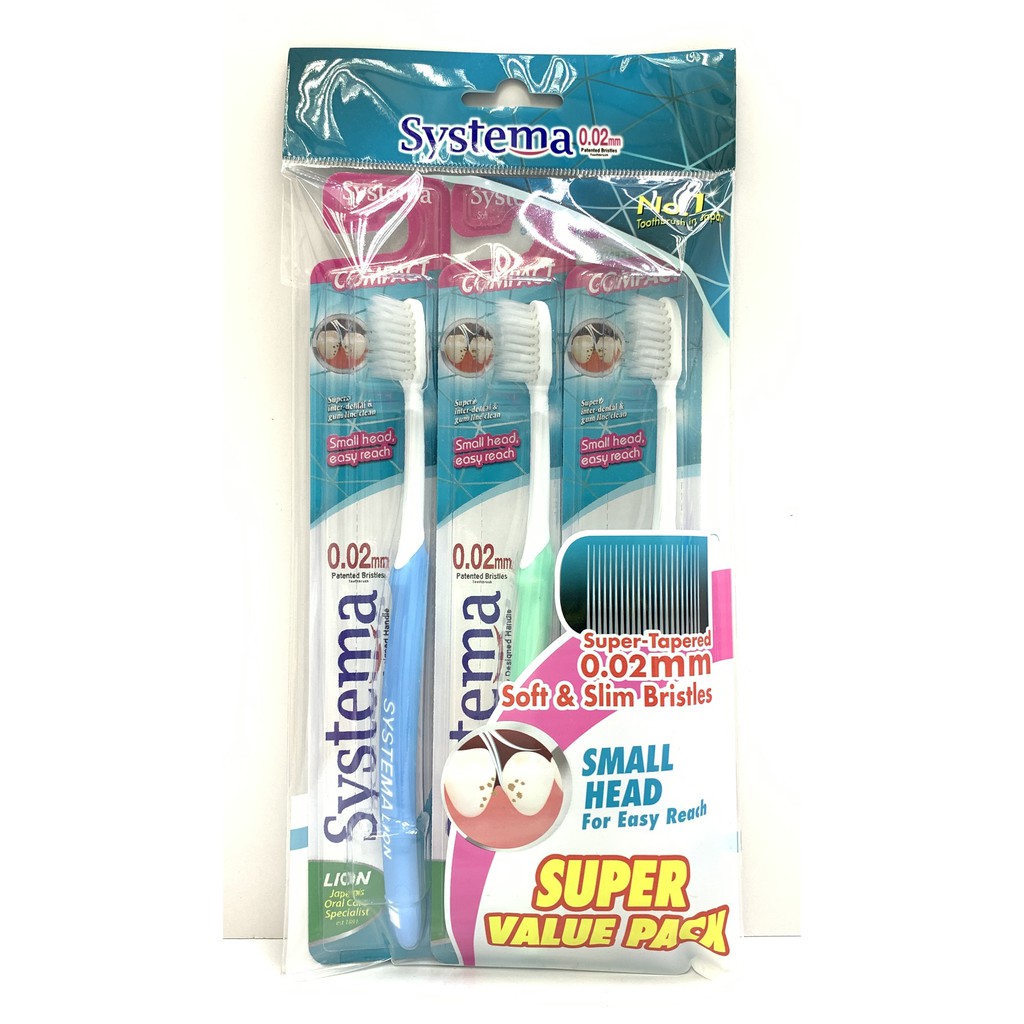 systema compact toothbrush