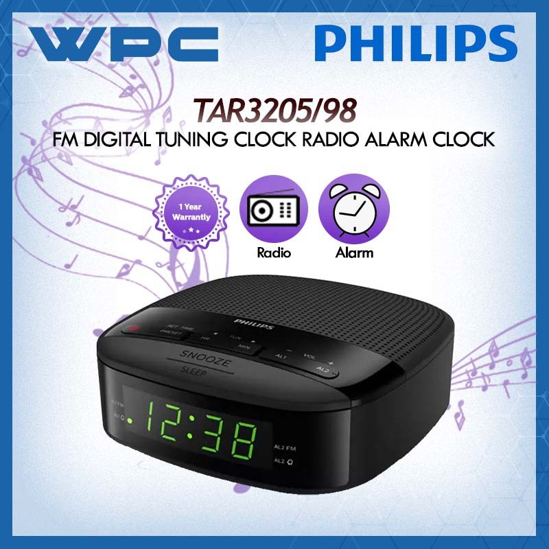 Philips Alarm Clock Radio Amazadesign