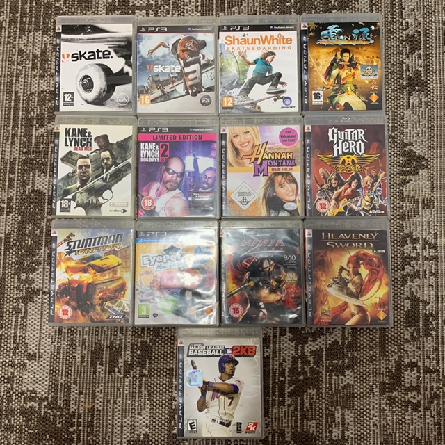 used playstation 3 games