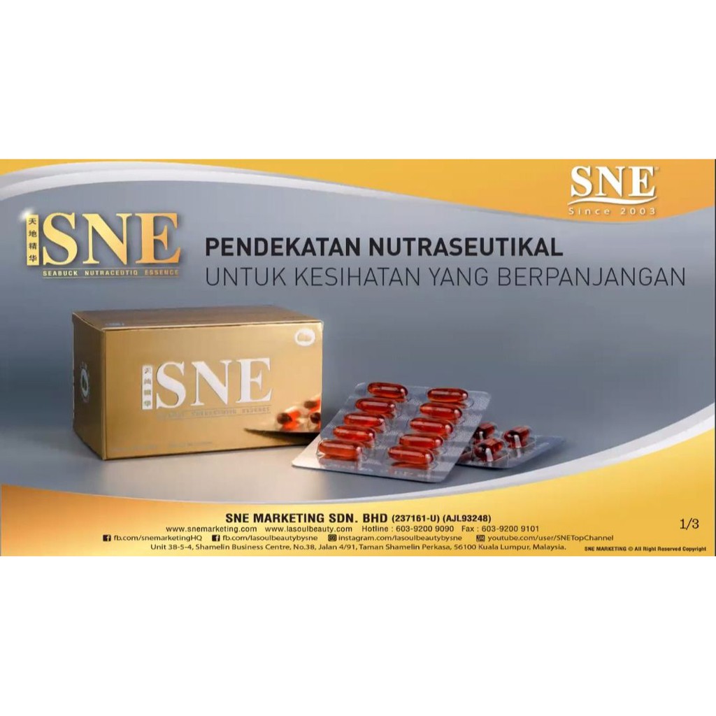 Sne Capsule 2 0 By Sne Marketing Shopee Malaysia