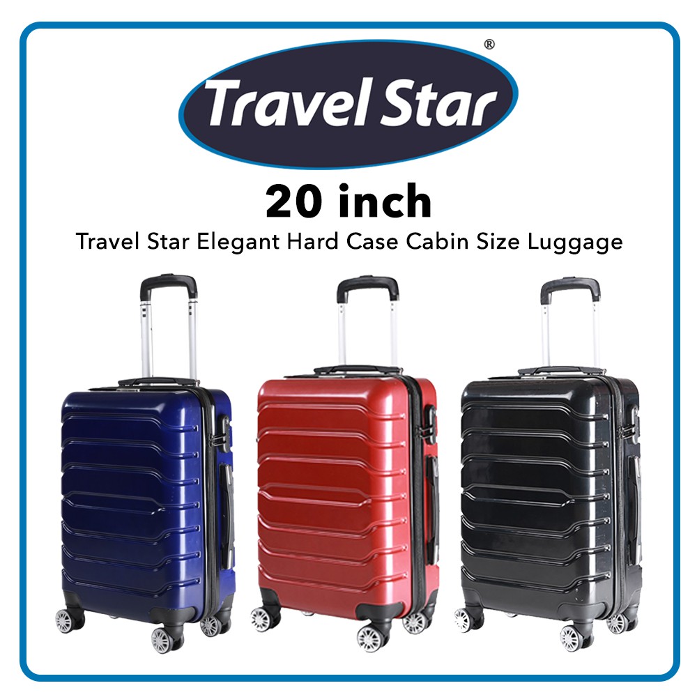 cabin size hard suitcase