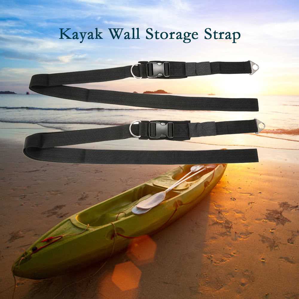 Kayak Wall Storage Strap Rack Boat Hanger Boat Keeper Garage