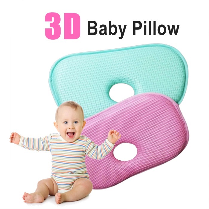 Baby Head Shaping Pillow Nursery Pillows Newborn Prevent Flat Syndrome Shopee Malaysia
