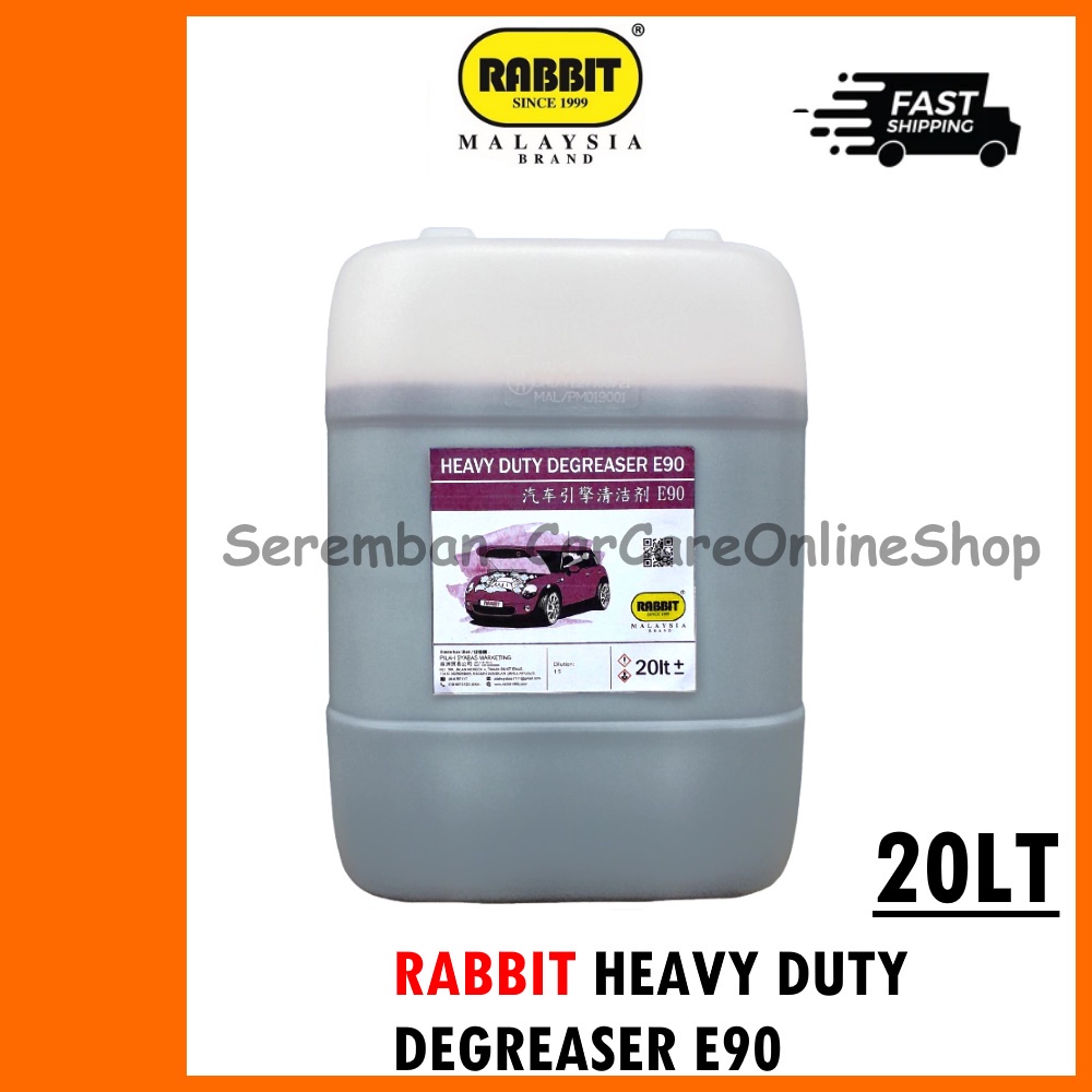 RABBIT HEAVY DUTY DEGREASER E90 20Lt Super Engine Degreaser