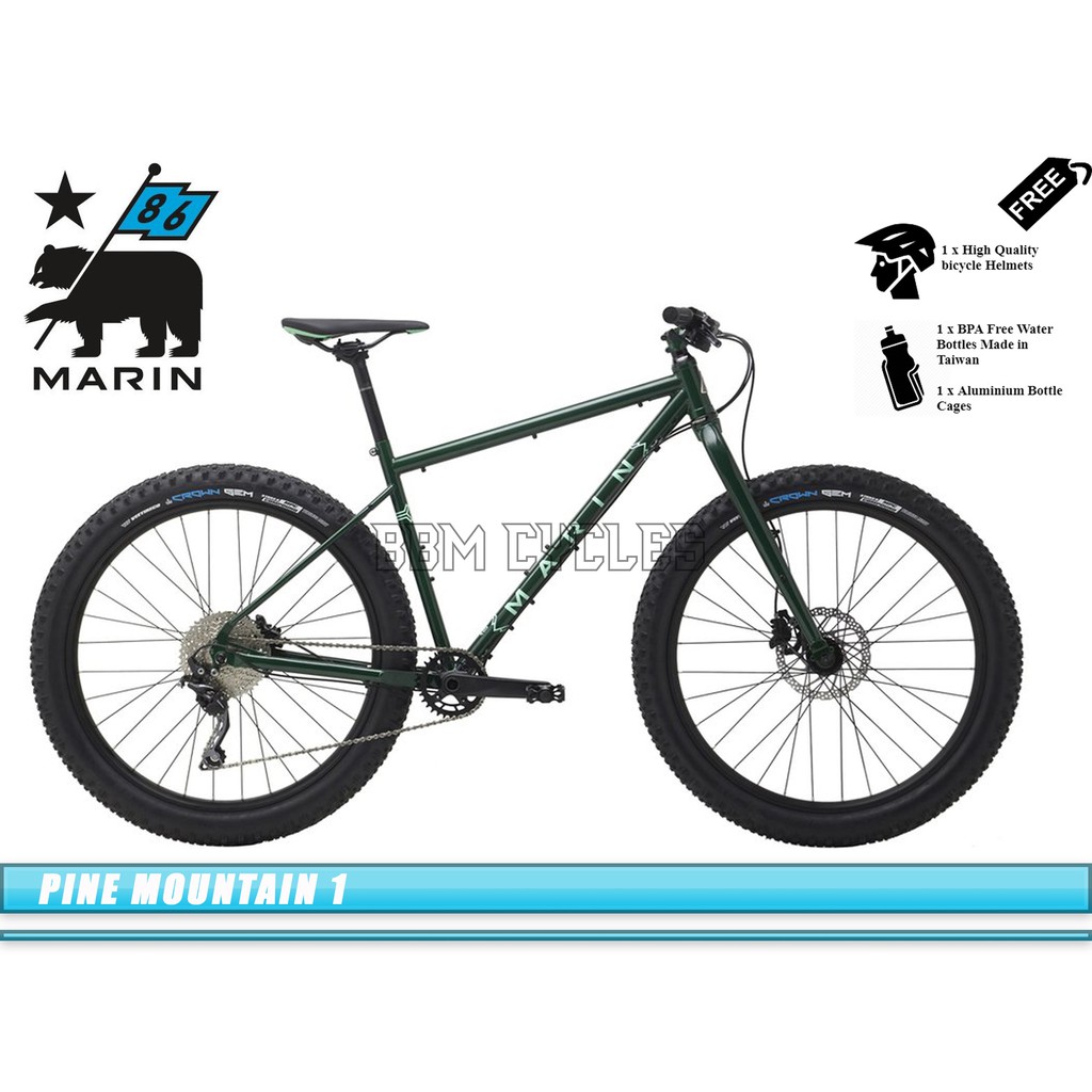 marin pine mountain 27.5 hardtail bike