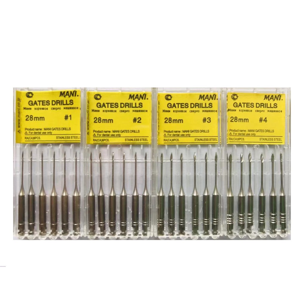 Dental Gates Glidden Drill 28/32mm Endodontic Root Canal Instrument ...