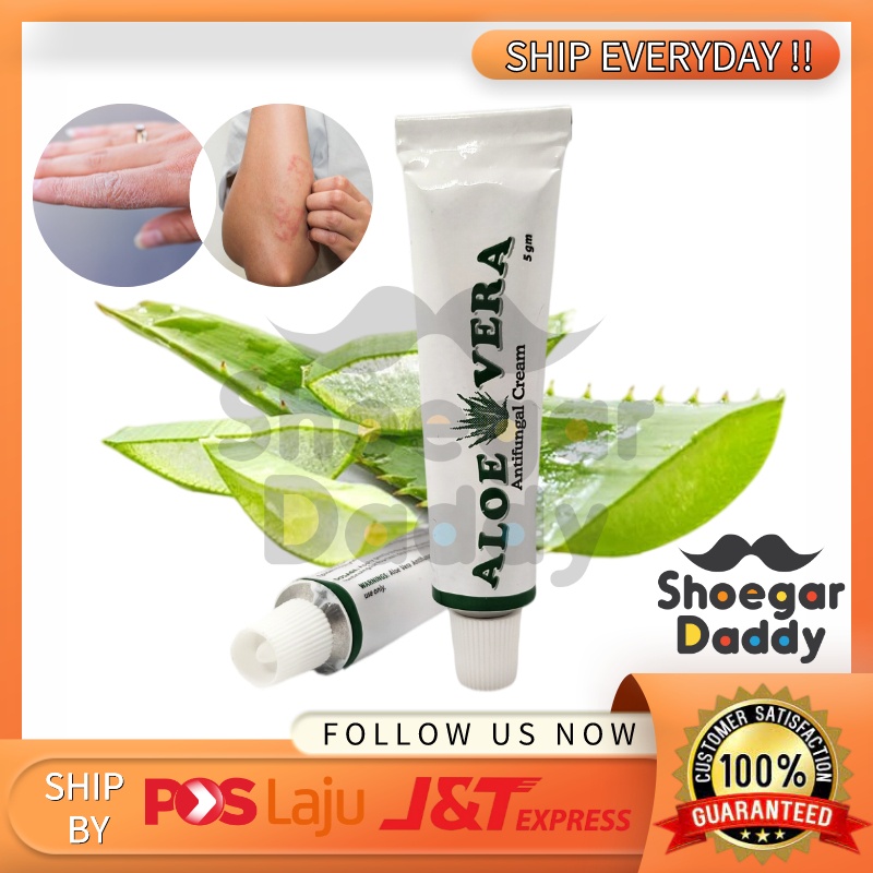 Aloe Vera Cream Ubat Gatal Krim 5 Gram Antifungal Shopee Malaysia
