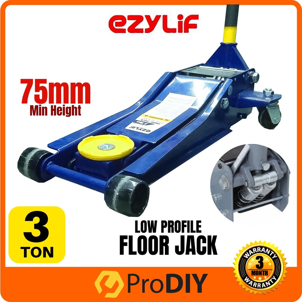 low profile hydraulic jack