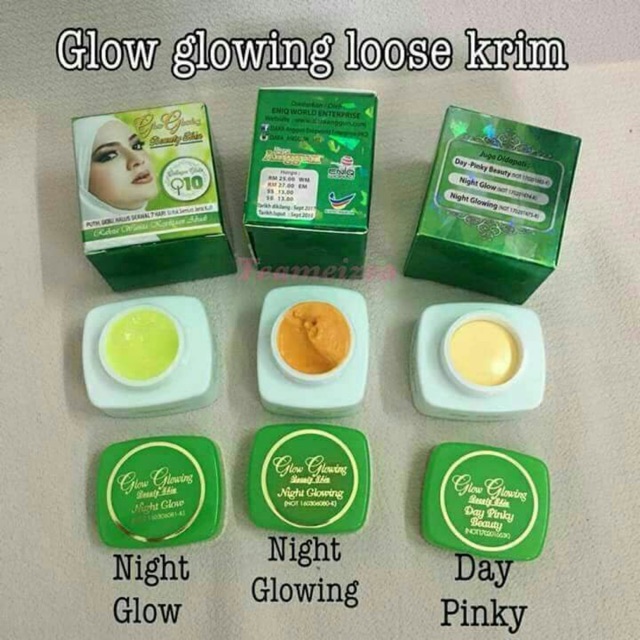  Krim  Kunyit  Glow Glowing ALHAJIR