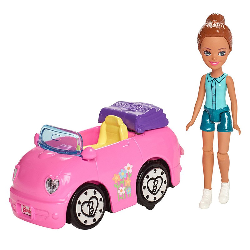 princess barbie car