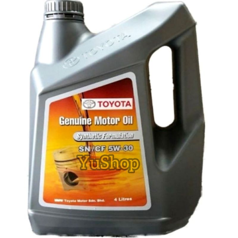 Toyota genuine motor oil