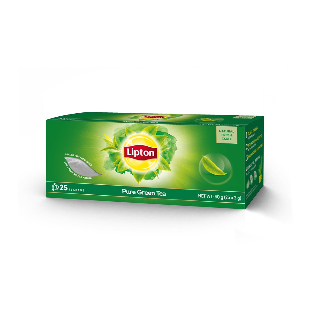 lipton green tea 25 bags