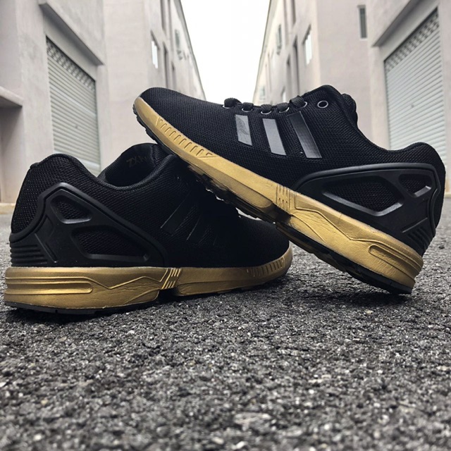 zx flux gold back