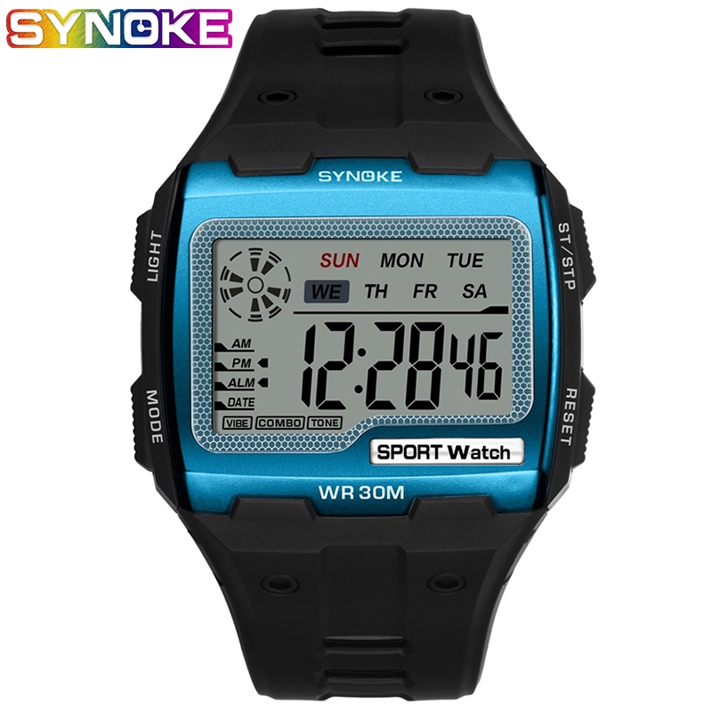 digital watch big dial