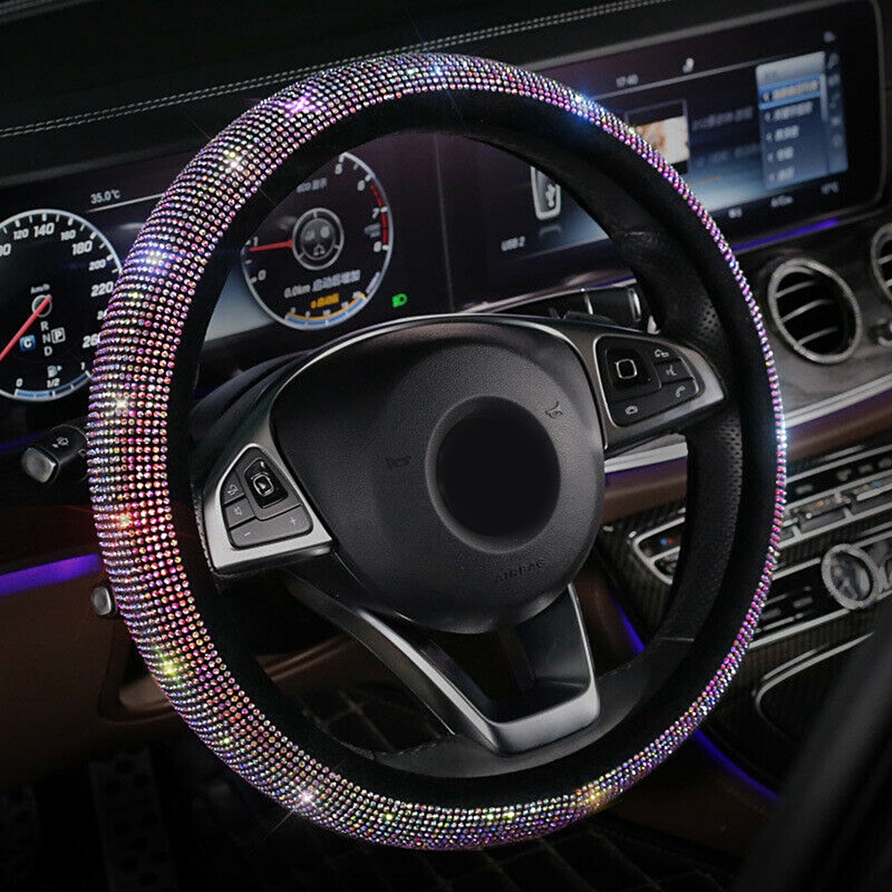 diamond steering wheel covers