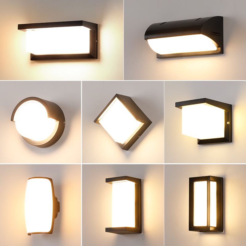 Wall Light Lampu Dinding Modern  Led light Outdoor 