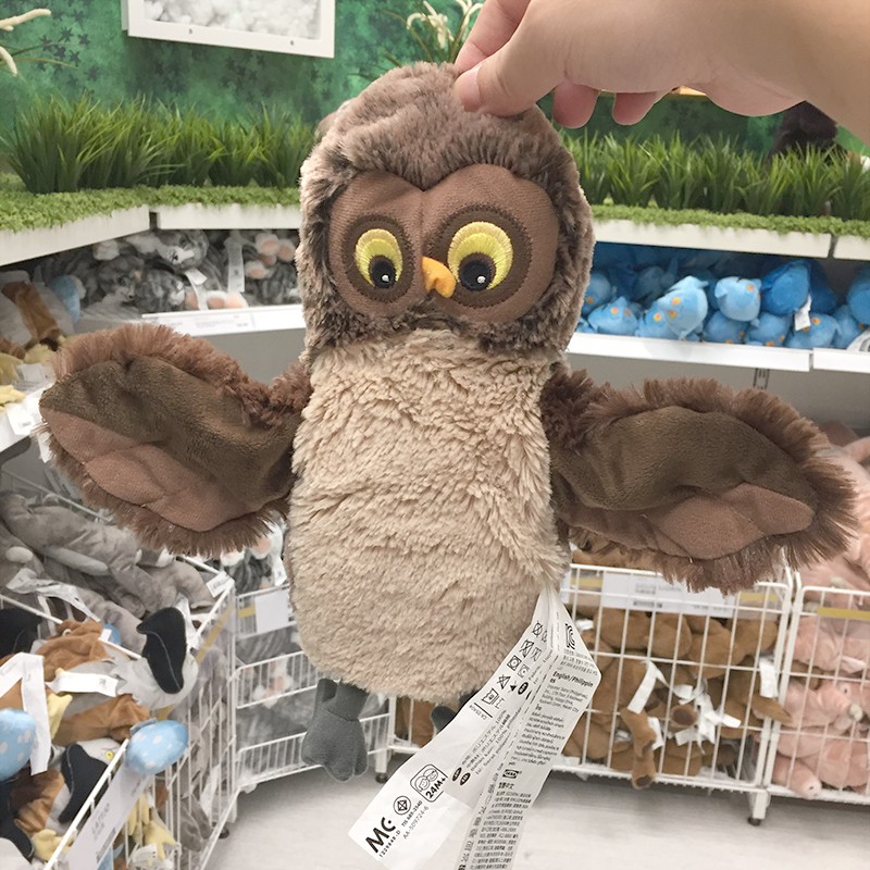 ikea owl puppet