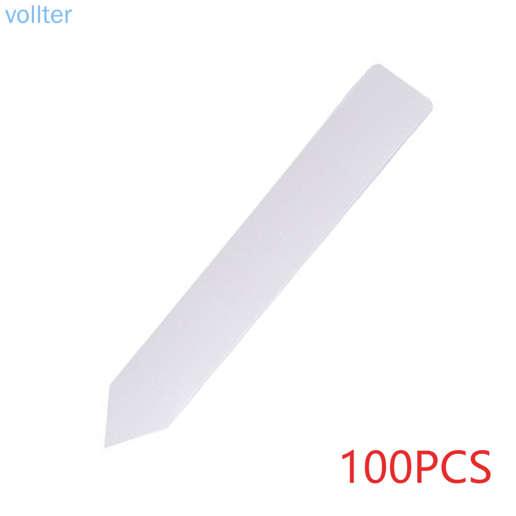 Essential Reliable 100PCS/Set Tree Fruits Seedling Garden Flower Pot Plastic Tags Sign Reusable Plants Tag Labels VOL... - Image 4