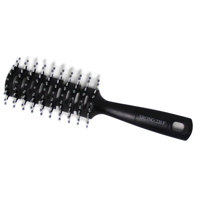 Permanent 1pc Fashion Men Hair Brush Ceramic Iron Round Comb