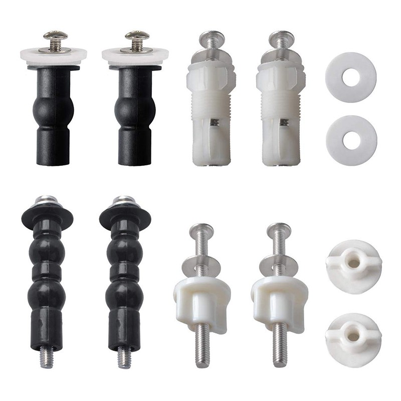 Nuts Bolts Metal, Toilet Seat Hinges Screws Fixings Expanding Rubber