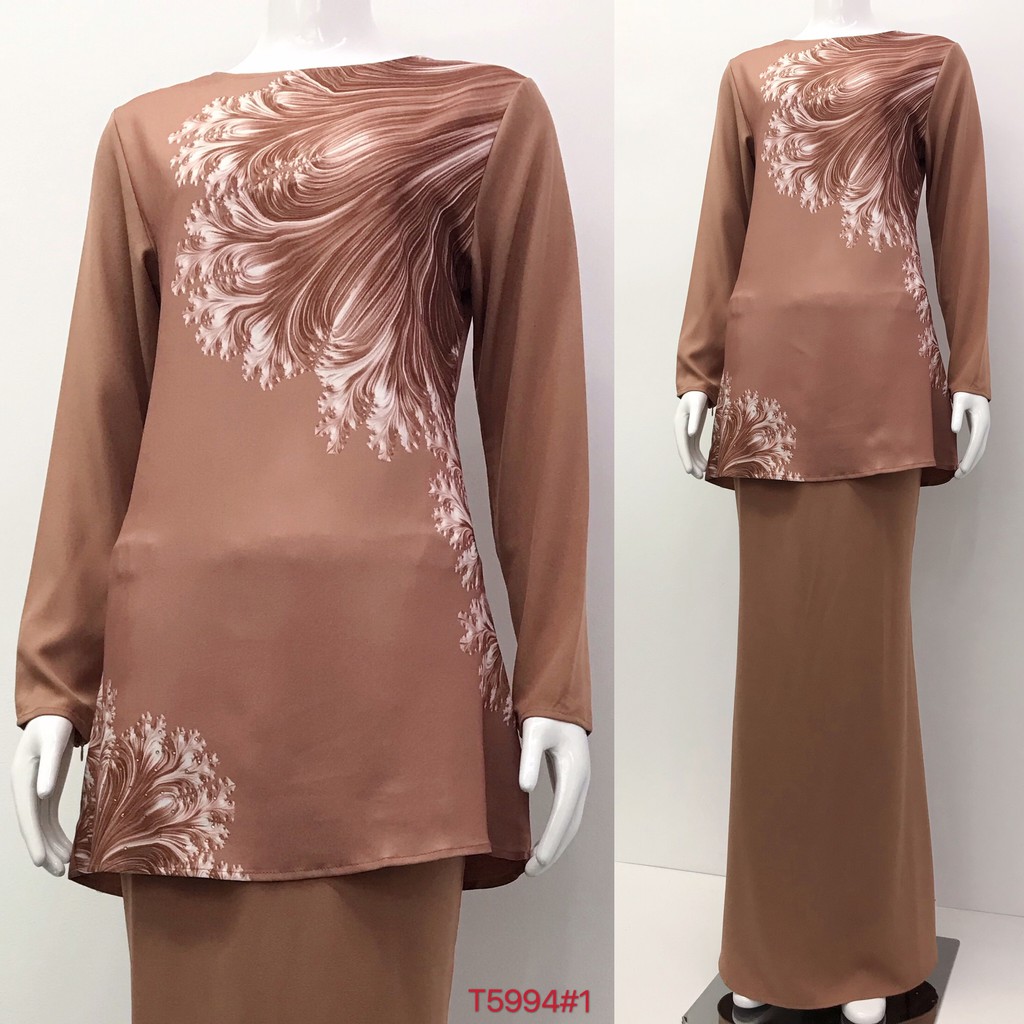 Nayla Z Baju Kebaya Kurung Floral Design Long sleeve Nayla Z Baju Kebaya Kurung Floral Design Long sleeve