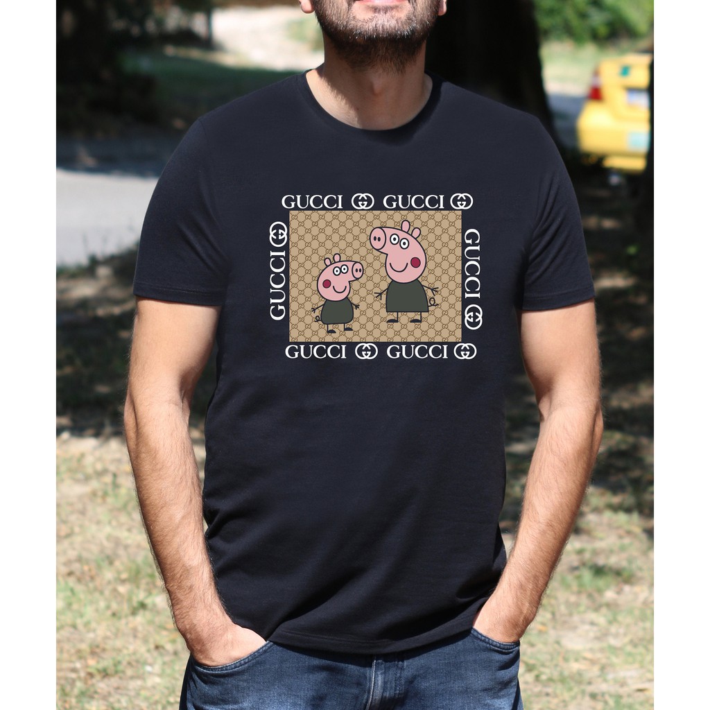 gucci peppa pig t shirt